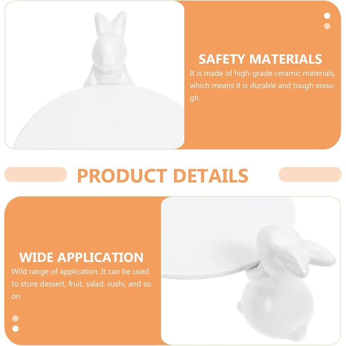 Порцелянова підставка для торта 24,5 см Zerodeko