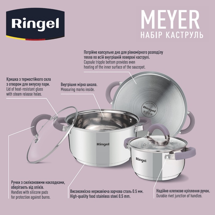Набір посуду RINGEL Meyer (6 предметів) (6479376)