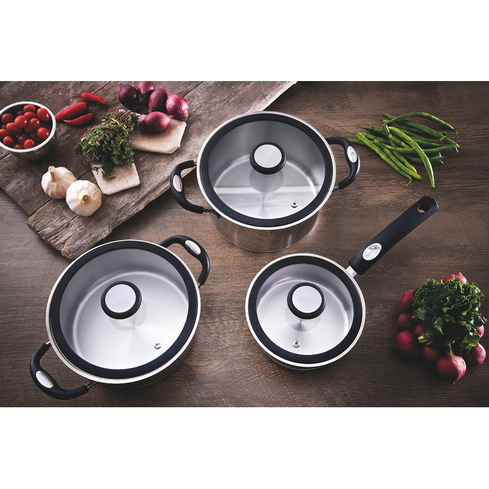 Каструля Tramontina Solar silicone (6.0 л) 24 см (6358931)