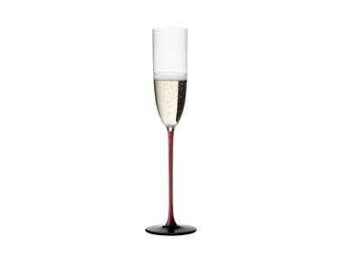 Келих флюте для шампанського, червоний/чорний Black Series Collector's Edition Riedel