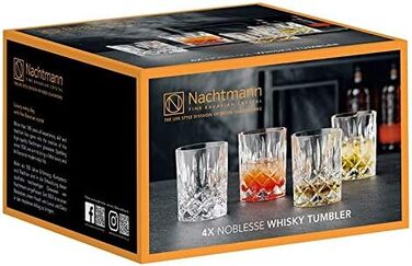 Набір склянок для віскі та лонгдрінків, 8 предметів, Nobelesse Nachtmann