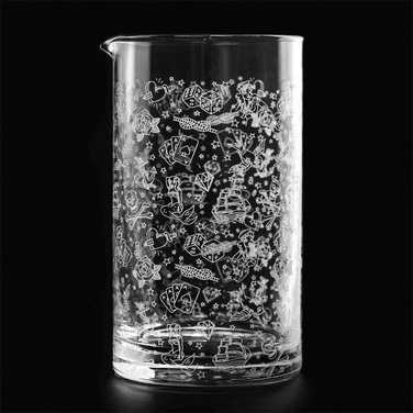 Змішувальна склянка, 800 мл, Tattoo, Urbanbar (Урбанбар)