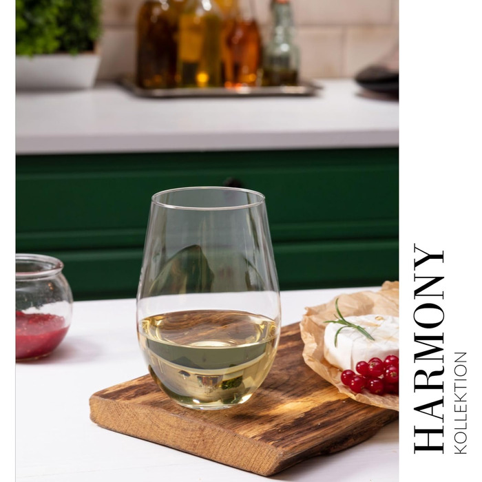 Набір безніжкових келихів для вина 6 шт 580 мл Krosno