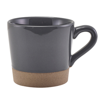 Чашка 340 мл, сіра, Kava Dark Grey Stoneware, GenWare
