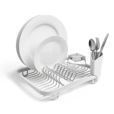 Подставка для посуды 35,6x27,9x13,3 см белая Sinkin Abtropfschale Umbra