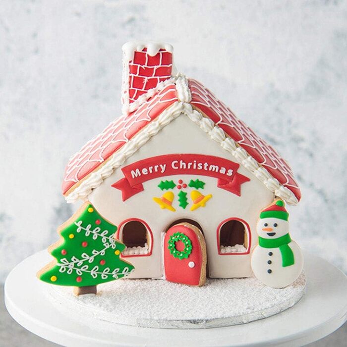 Набір з 8 форм для печива Пряниковий будиночок, пластик Cabilock