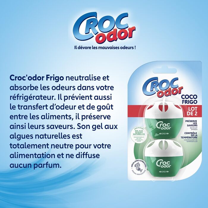 Средство для удаления запаха из холодильника Croc Odor