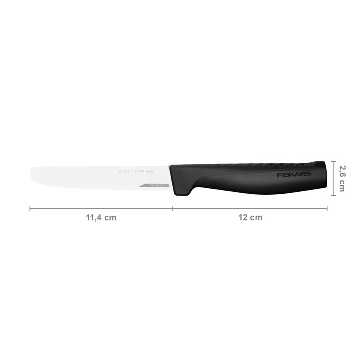 Нож для томатов Fiskars Hard Edge 12 см (1054947)