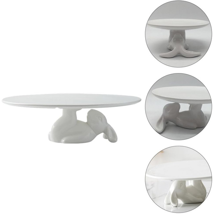 Керамічна підставка для торта 25 см YARNOW