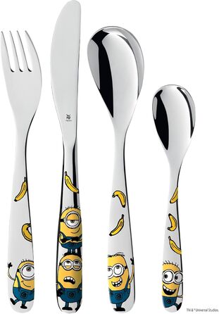 Набір дитячих столових приборів 4 предмета Minions WMF