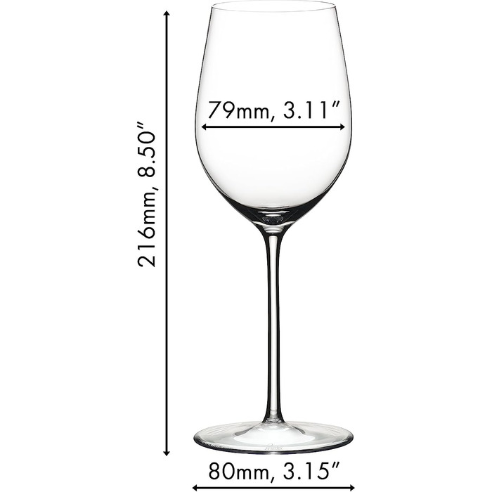 Келих для вина Бордо/Шаблі/Шардоне 350 мл, Sommeliers Riedel