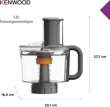 Аксессуары для кухонного комбайна, 5 дисков для нарезки 1,2 л Kenwood
