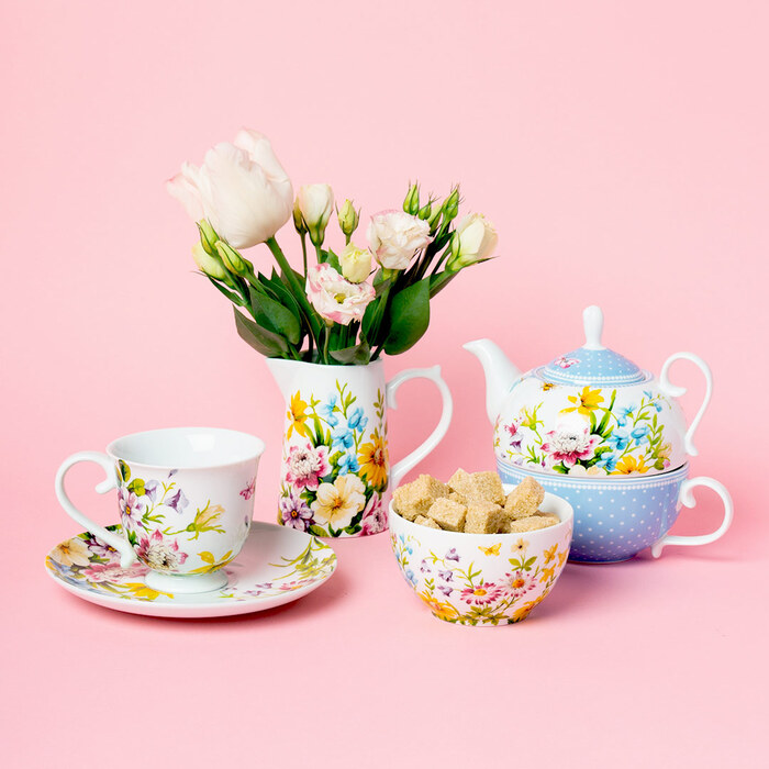 Набор для чая Katie Alice ENGLISH GARDEN Tea For One, фарфор, 2 пр.