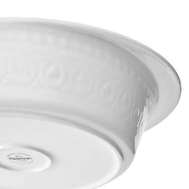 Форма для запікання Fissman кругла з кришкою PARMIGIANO 292х25х72 см / 17 л порцеляна (13708)