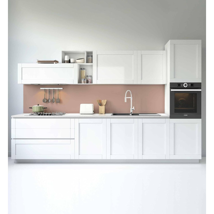 Самоклеящаяся матовая пленка для кухонного фартука 280 x 60 см MyMaxxi