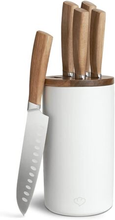 Керамический блок ножей 6 шт. Springlane Kitchen