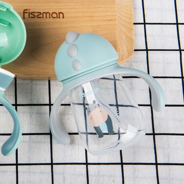 Бутылка для воды Fissman 260 мл с трубочкой (6904)