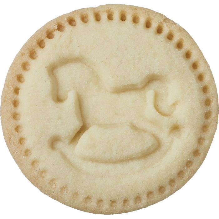 Штамп для печенья маленький в виде лошадки-качалки, 5 см, RBV Birkmann