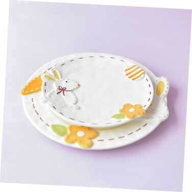 Керамическая тарелка с кроликом 23,9 см UTHCLO