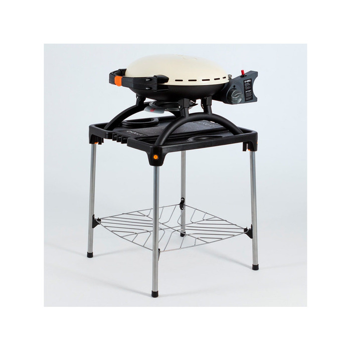 Портативный переносной газовый гриль O-GRILL 500, кремовый Код: 013339