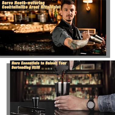 Професійний набір для коктейлів 12 предметів Boston mwellewm