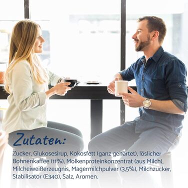 Розчинна кава, 200 г у скляній банці, на 112 напоїв (Капучино, 500 г (1 упаковка))