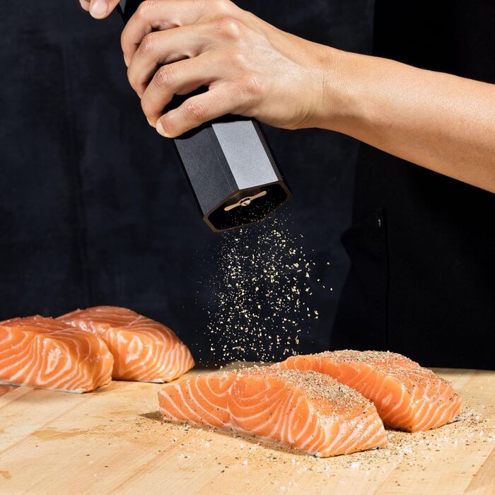 Мельница для перца 24 см черная HexClad