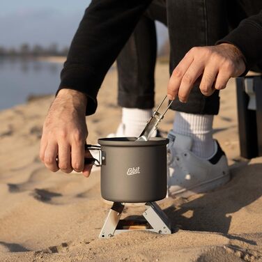 Сложная титановая ложка для кемпинга Esbit