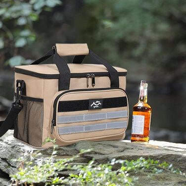 Ізольована сумка для їжі Міцна, об&39ємна, водонепроникна модель для походів, кемпінгу та роботи, кольору хакі