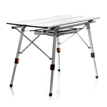 Складний алюмінієвий стіл для кемпінгу 90x53 см Wiltec