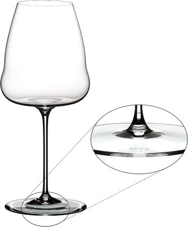 Келих для вина Riedel Winewings/Shiraz, прозорий, (Совіньйон Блан)