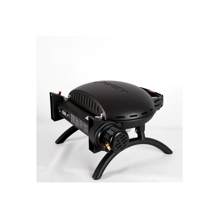 КОМПЛЕКТ Портативный переносной газовый гриль O-GRILL 500, черный+шланг в подарок! Код: 011672