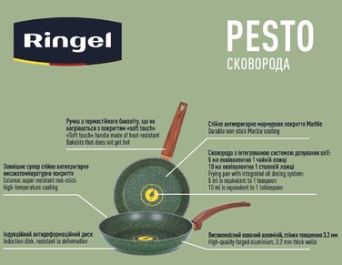 Сковорода RINGEL Pesto 28 см (6530393)