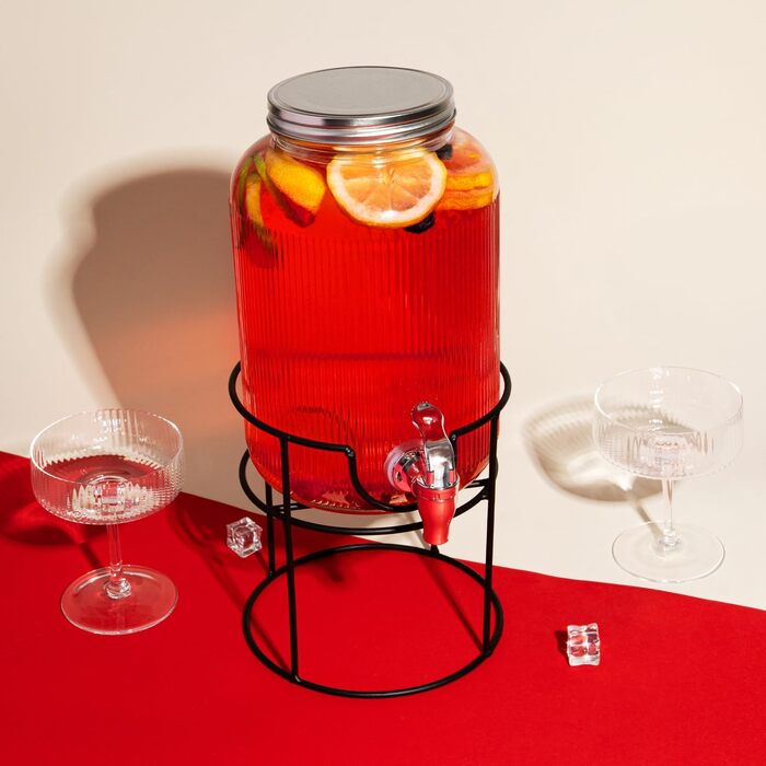 Диспенсер для напитков с подставкой 4 л SUPERBUTELKI.PL