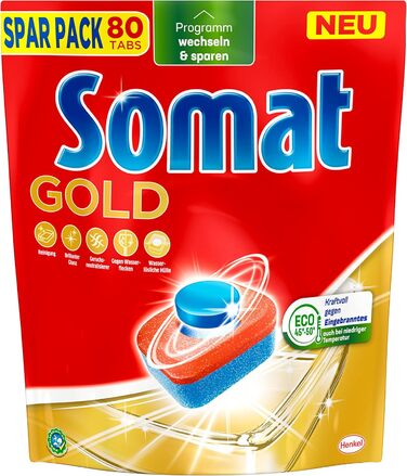 Таблетки для посудомийної машини 80 таблеток Somat