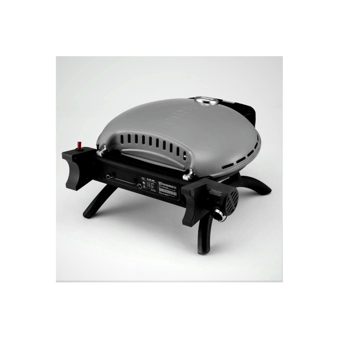 КОМПЛЕКТ Портативный переносной газовый гриль O-GRILL 600T, серебро+шланг в подарок! Код: 011681