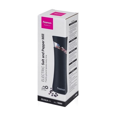 Млин для солі та перцю Fissman електричний 20,5x6,6 см  (18089)