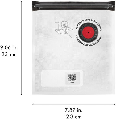Набор вакуумных пакетов 10 предметов, S/M/L Fresh & Save Zwilling