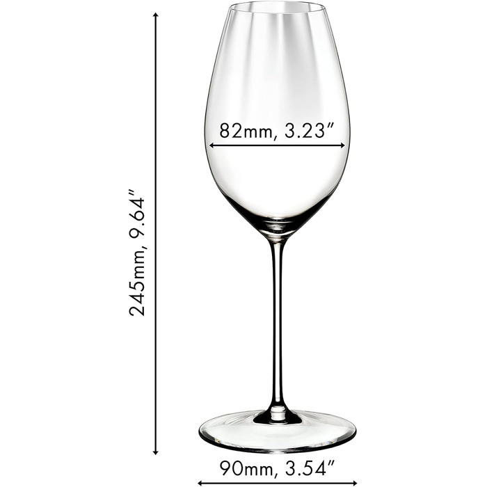 Дегустационный набор бокалов для вина, 4 предмета, Performance Riedel