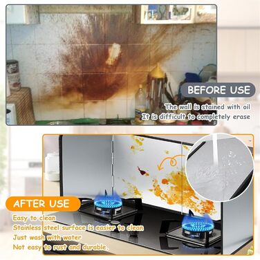 Посторонняя защита от брызг 96 х 30 см Generisch