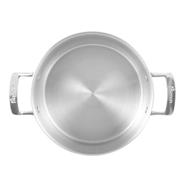 Кастрюля Fissman FOBUS 20x10 см/3,1 л со стеклянной крышкой (5383)