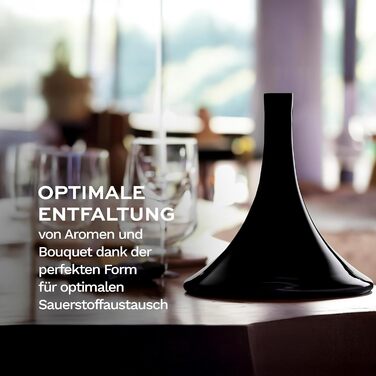 Декантер для вина 750 мл черный Stölzle Lausitz