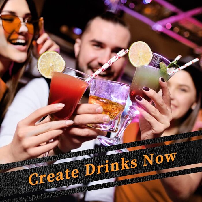 Професійний набір бармена 26 предметів чорні Sugiury