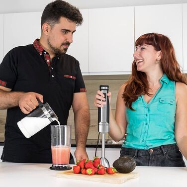 Ручний блендер 1500 Вт PowerGear 1500 з мірною ємністю 800 мл Cecotec