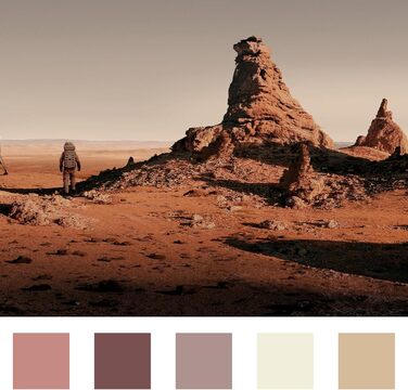 Набір кольорових кришталевих келихів для вина 5 шт 590 мл Khen