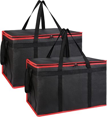 Термосумки 2 шт черные KASFDBMO