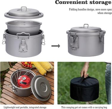 Кемпінговий набір посуду Boundless Voyage