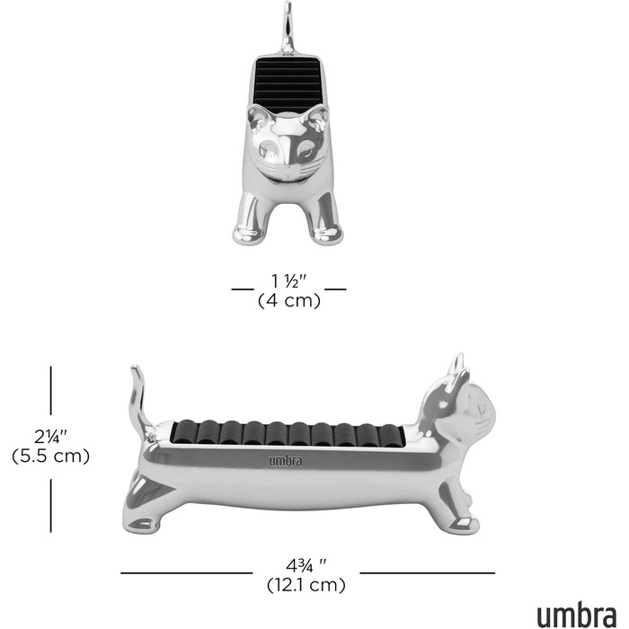 Держатель для украшений 12,1 х 4 х 5,5 см, металлик Ali Cat Umbra