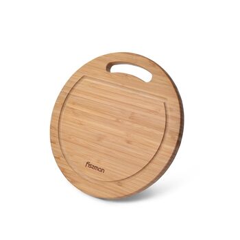 Разделочная доска круглая Fissman 25x25x1,9см (8777)