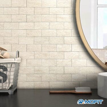 Самоклеюча наклейки на плитку 29,8 х 25,6 см 10 шт M MOFIT